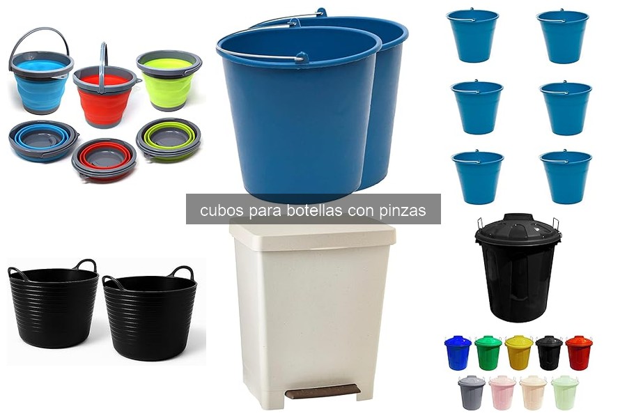 Mejores cubos para botellas con pinzas en 2026