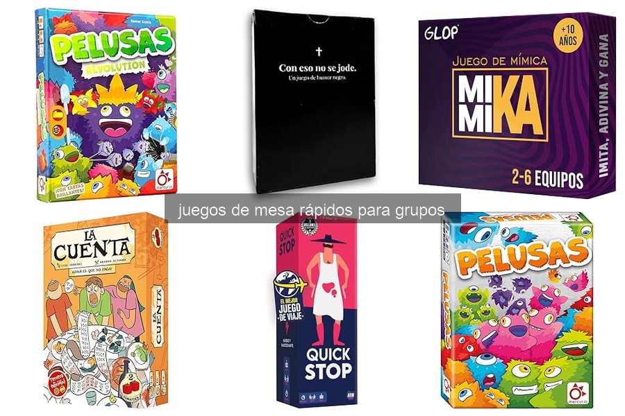 Mejores juegos de mesa rápidos para grupos grandes en 2026