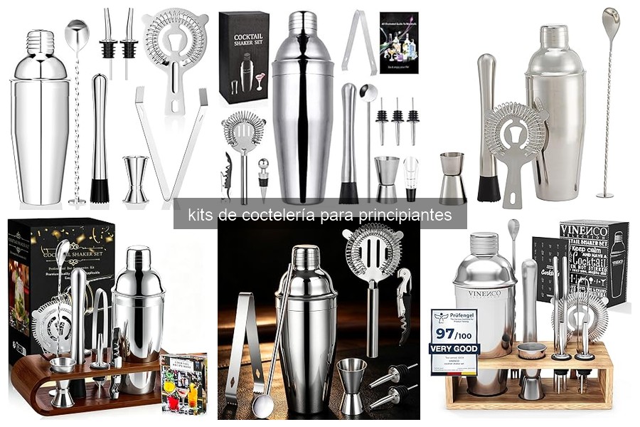 Mejores kits de coctelería para principiantes en 2023