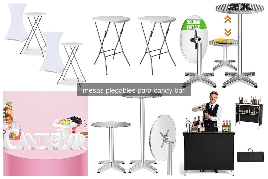 Mejores mesas plegables para tus fiestas en casa 2026
