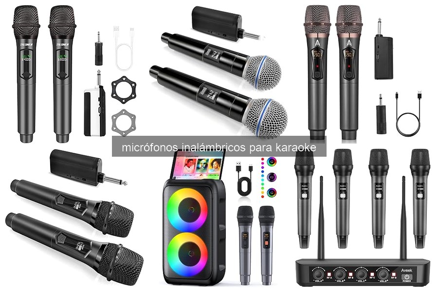 Mejores micrófonos inalámbricos para karaoke en 2026