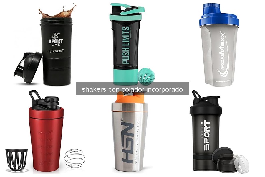 Mejores shakers con colador incorporado para cócteles 2026