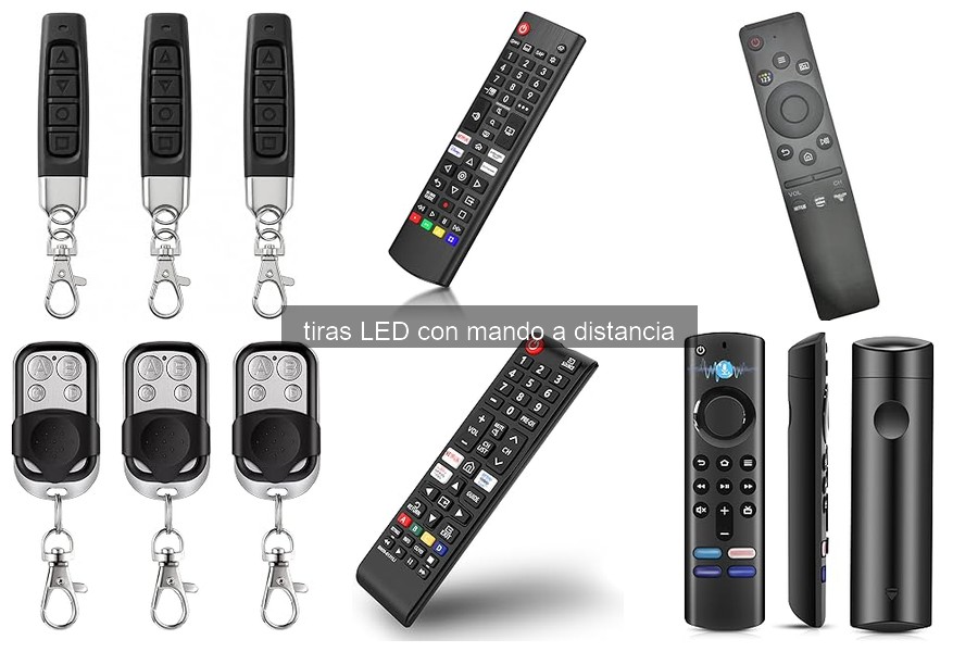 Mejores tiras LED con mando a distancia para fiestas 2026