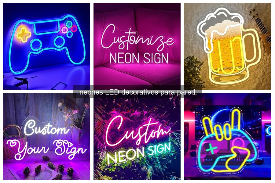 Neones LED Decorativos para Pared: ¿Qué son y cómo usarlos?