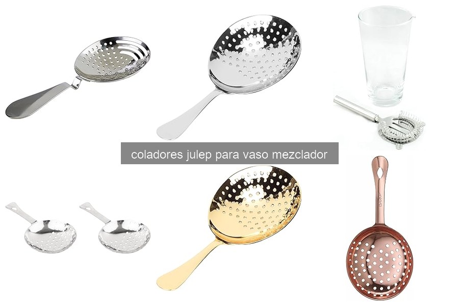 Problemas comunes con coladores julep y sus soluciones