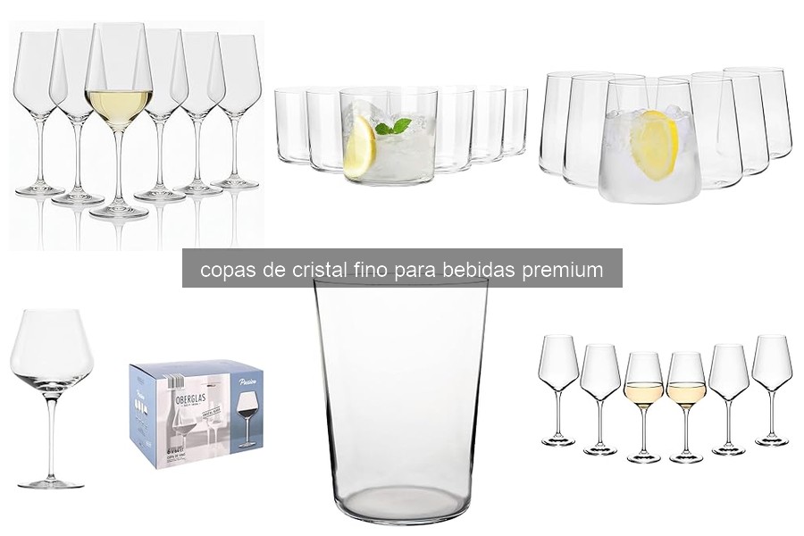 Problemas comunes con copas de cristal fino y soluciones