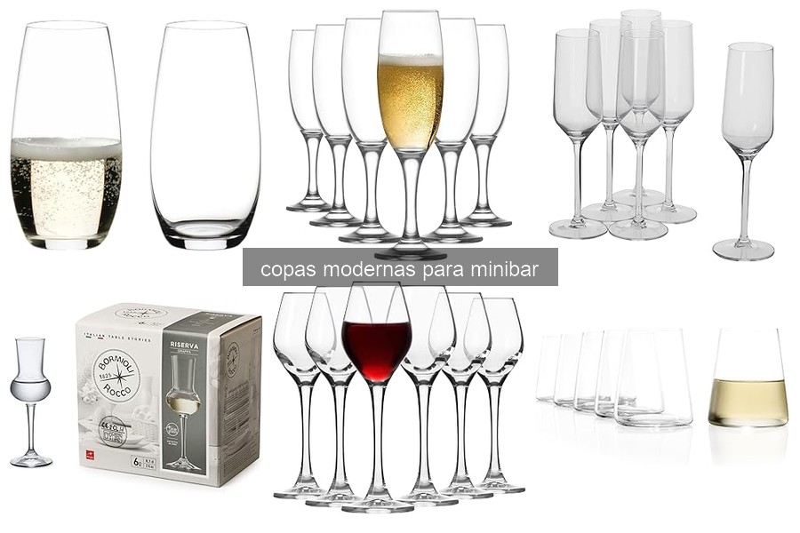 Problemas comunes con copas modernas en minibar y soluciones