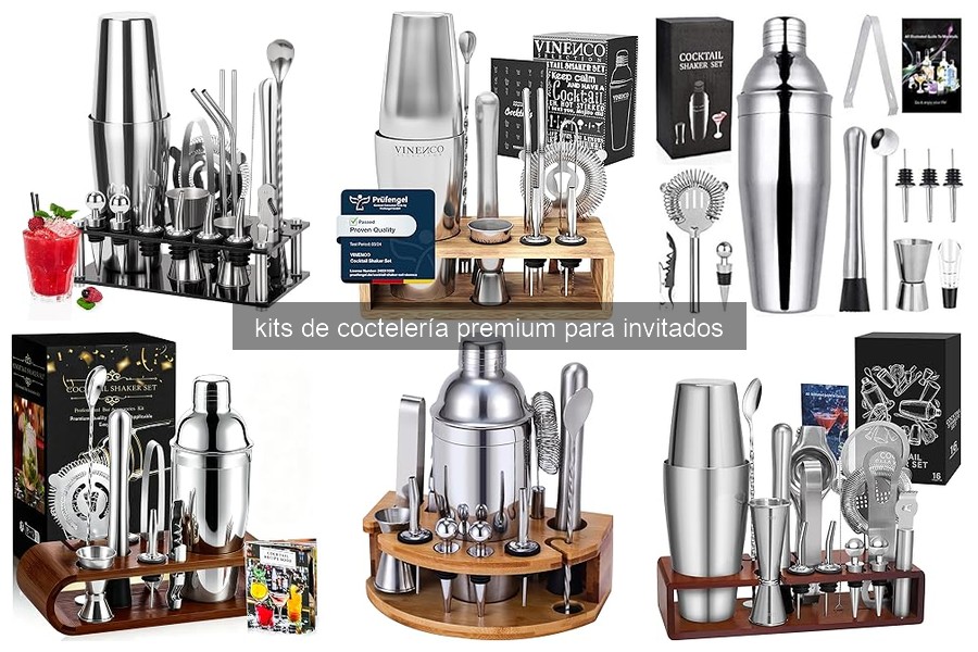 Problemas comunes con kits de coctelería premium y soluciones
