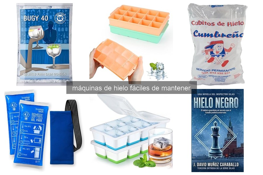 Problemas comunes con máquinas de hielo y sus soluciones