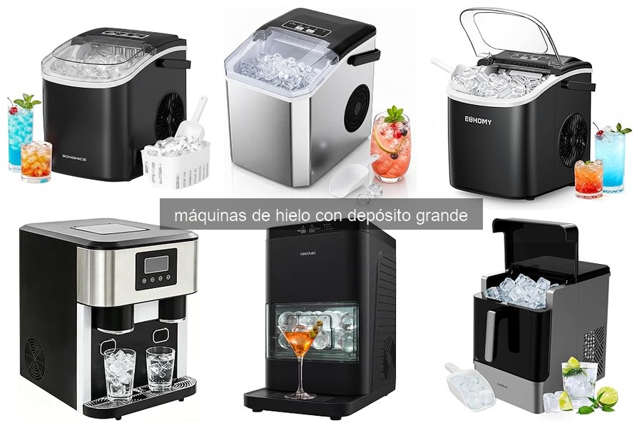 Problemas comunes en máquinas de hielo de gran capacidad