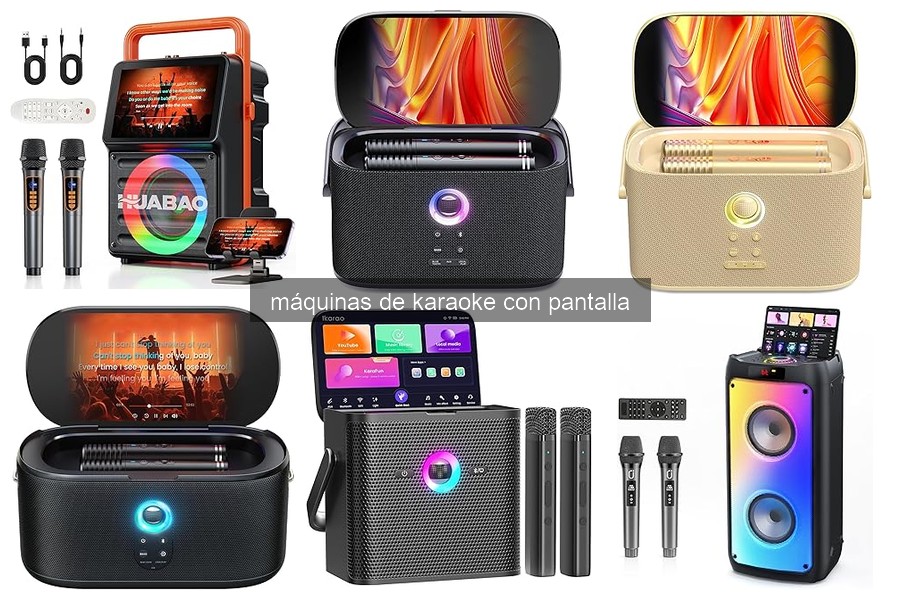 Problemas comunes en máquinas de karaoke con pantalla y soluciones
