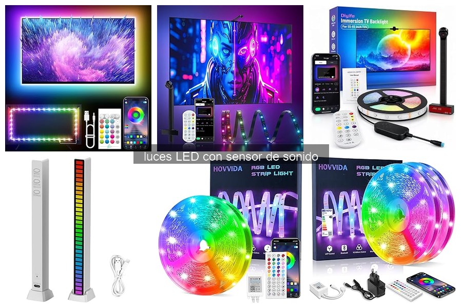 Problemas comunes y soluciones en luces LED con sonido