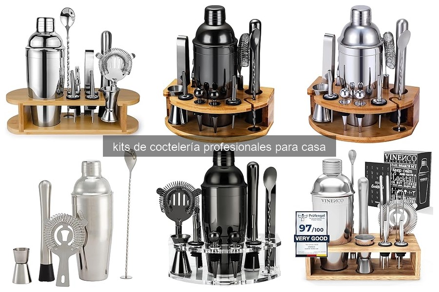 ¿Qué incluye un kit de coctelería profesional para casa?
