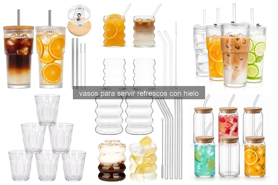 Soluciones a problemas comunes con vasos para refrescos con hielo