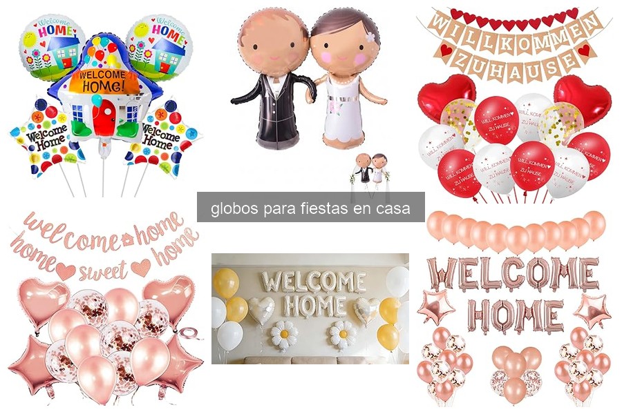 Tipos de globos para fiestas en casa: guía completa
