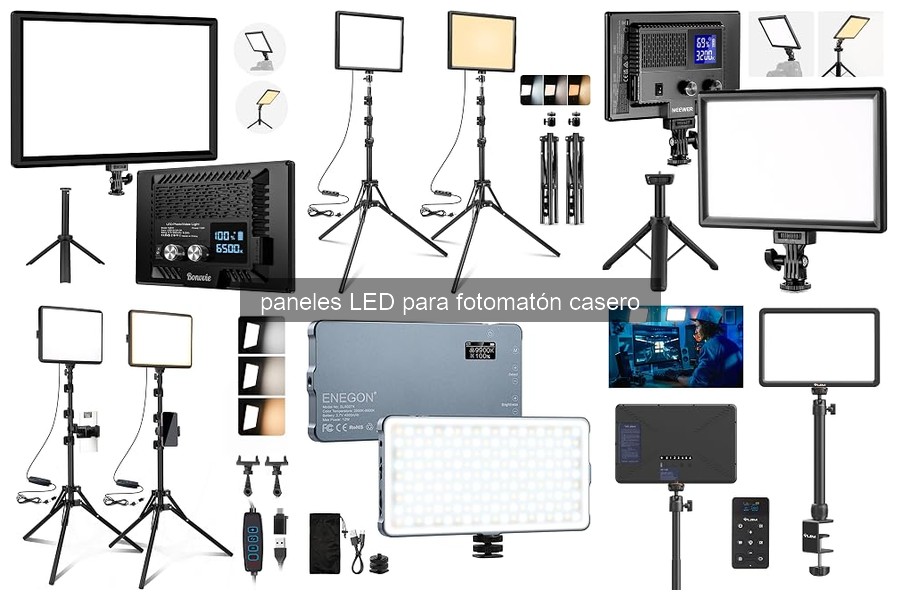 Todo sobre paneles LED para fotomatón casero