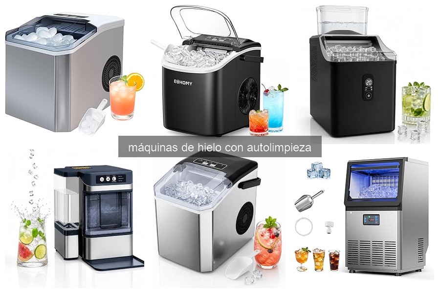 Ventajas de las máquinas de hielo con autolimpieza