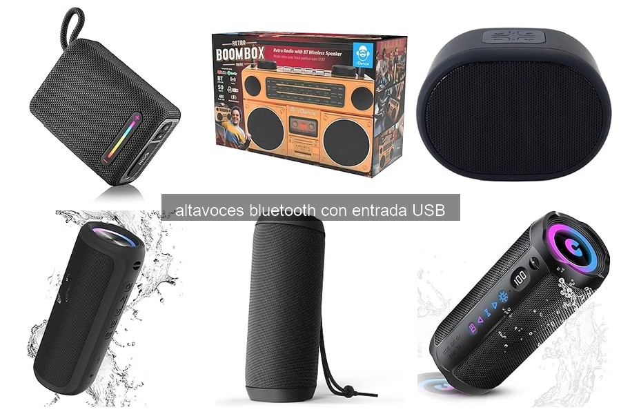 Ventajas de los altavoces bluetooth con entrada USB