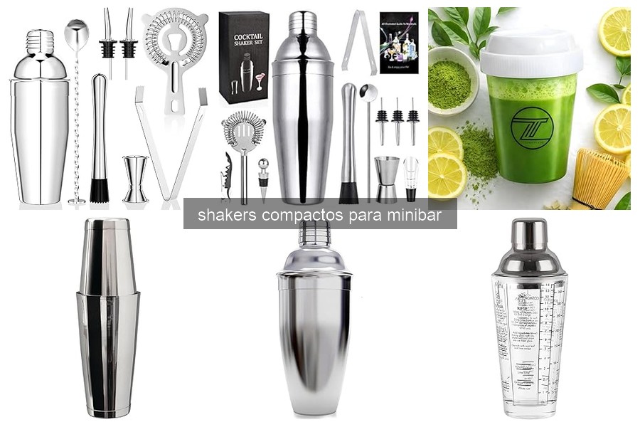 Ventajas y desventajas de shakers compactos para fiestas