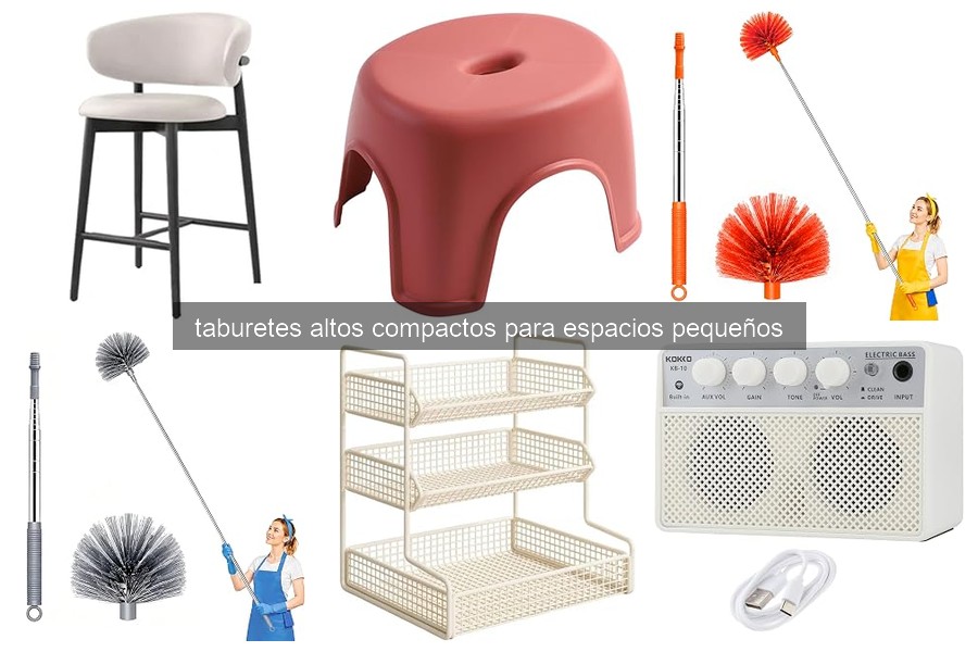 Ventajas y desventajas de taburetes altos compactos